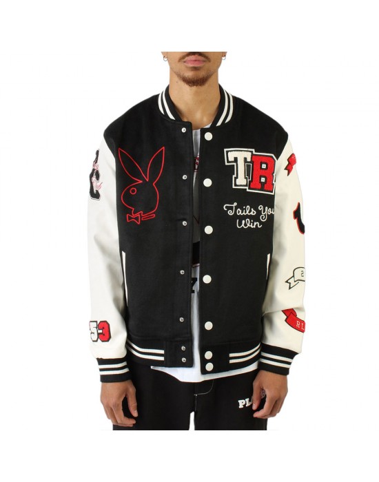 Playboy Club True Religion Varsity Jacket