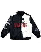 Scarface Tony Montana Bomber Leather Jacket