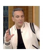 Sebastian Maniscalco Live With Kelly and Ryan Teddy Varsity Jacket