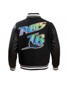 Tampa Devil Rays Retro Classic Rib Varsity Jacket