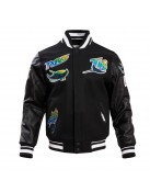 Tampa Devil Rays Retro Classic Rib Varsity Jacket