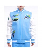 Tampa Devil Rays Retro Classic Rib Varsity Jacket