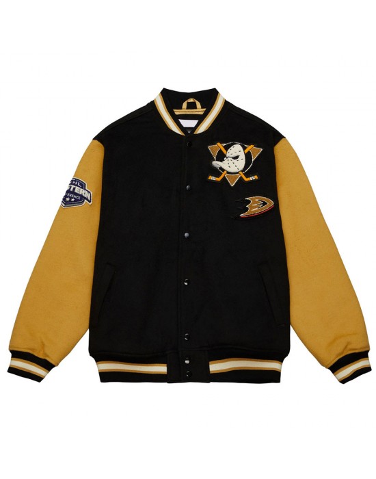 Team Legacy Anaheim Ducks Varsity Jacket