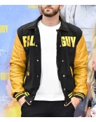 The Fall Guy Ryan Gosling Black & Yellow Varsity Jacket