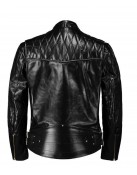 Vanson Chopper Black Leather Biker Jacket