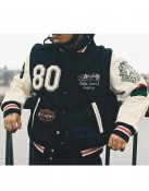 Varsity Denim Tears X Our Legacy TTL Black and White Jacket