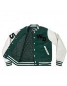 Wicked Letterman Green Varsity Jacket