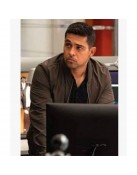 Wilmer Valderrama NCIS Bomber Brown Jacket