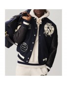 Wool/Leather New Balance Varsity Jacket Sonny Basketball