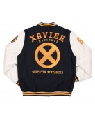 Xavier Institute Black and White Varsity Jacket