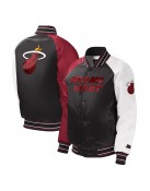 Youth Miami Heat Black Satin Jacket