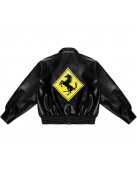 A Few Good Kids Letterman Black Leather Jacket