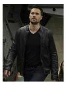 Agents of Shield Brett Dalton Black Leather Jacket