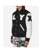 Alyx Black and White Varsity Jacket