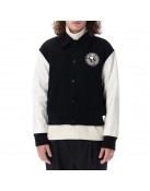 Ami Black and White Varsity Jacket