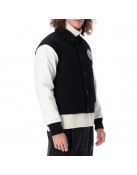 Ami Black and White Varsity Jacket