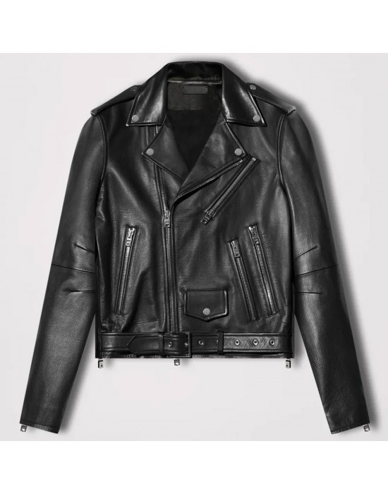 Amiri Biker Leather Jacket