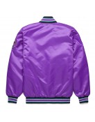 Arizona Diamondbacks Classic Purple Satin Jacket