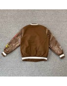 Astro World Brown Varsity Jacket