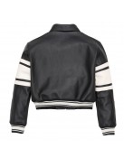 Avirex N4 Cropped Leather Jacket