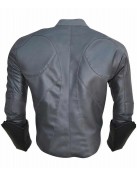 Batman Arkham Knight Gray Leather Jacket