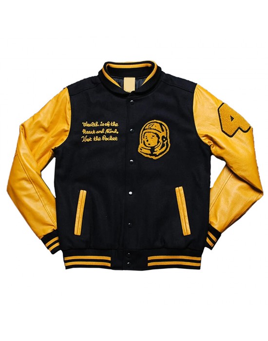 BBC Varsity Yellow and Black Jacket