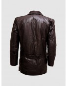 Blazer Brown Leather Jacket