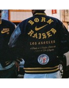 Born Raised Los Angeles Varsity Jacket