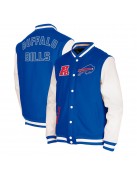 Buffalo Bills Third Down Varsity Jacket