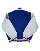 California Angels Blue and Gray Varsity Jacket