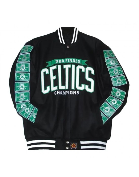 Celtics Championship Reversible Wool Jacket