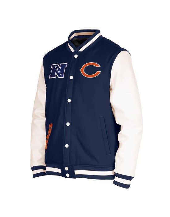 Chicago Bears Third Down Varsity Jacket