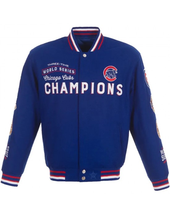 Chicago Cubs Championship Wool Jacket