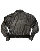 Clints Black Real Leather Jacket