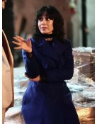 Cristin Milioti The Penguin Blue Trench Coat