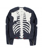 Denim Bone Skeleton Kapital Jacket