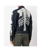 Denim Bone Skeleton Kapital Jacket