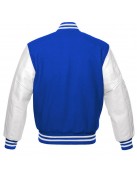 Duke Blue Devils Royal and White Varsity Jacket