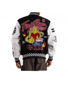 First Row Motorsport Wool Varsity Jacket