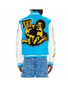 Giacca Con Logo E Applicazioni Varsity Jacket