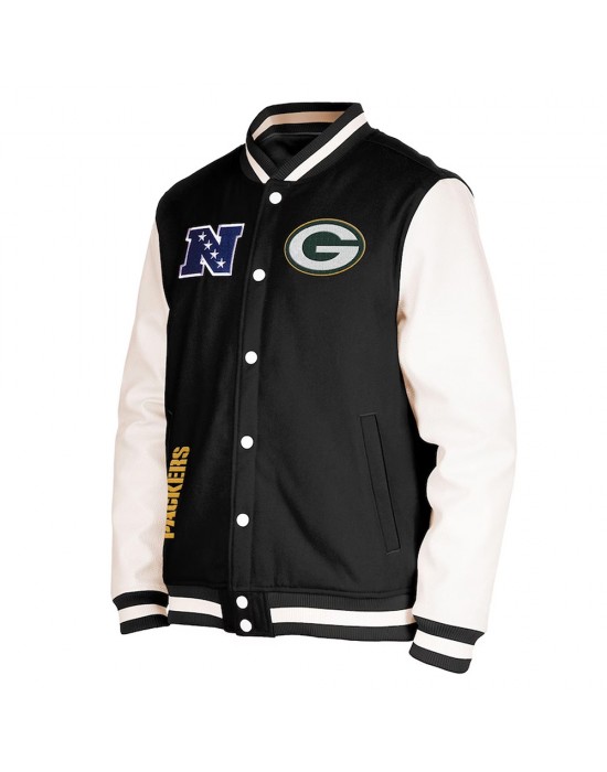 Green Bay Packers Third Down Varsity Jacket