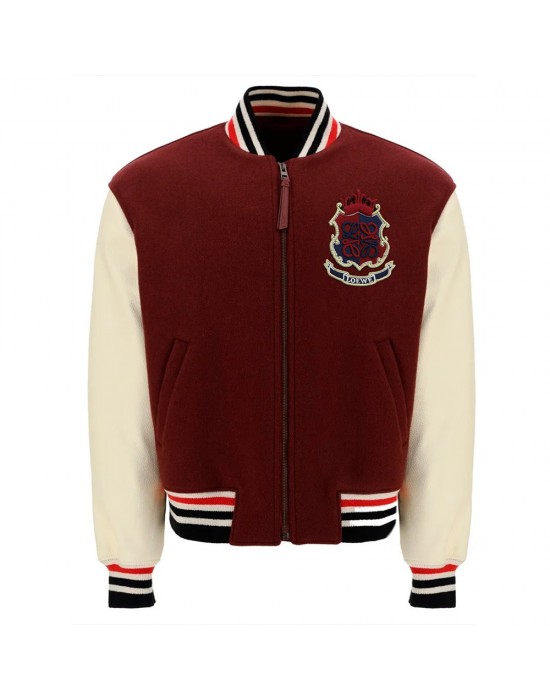 Grown-Ish Marcus Scribner Maroon Varsity Jacket