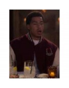 Grown-Ish Marcus Scribner Maroon Varsity Jacket