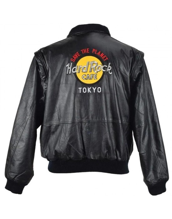 Hard Rock Cafe's Leather Jacket: Save the Planet