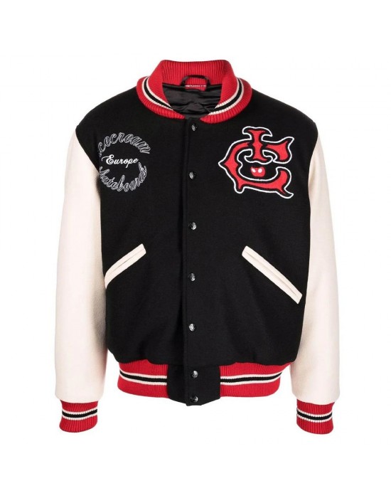 Icecream Team EU Skate Cone Wool Varsity Jacket