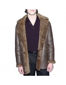 Jeremy Allen White The Iron Claw Leather Coat