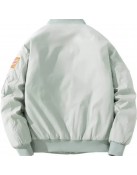 Joe Rogan Nasa White Bomber Jacket