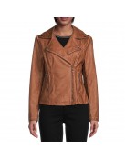 Kandyse Mcclure Virgin River S05 Brown Leather Jacket