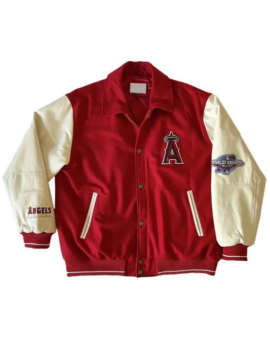 LA Angels World Series Champion 2002 Varsity Jacket