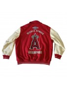 LA Angels World Series Champion 2002 Varsity Jacket